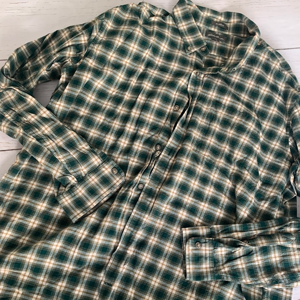 Eddie Bauer flannel size large